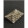 Image 2 : Vintage Rhinestone Geometric Brooch
