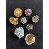 Image 2 : 4 Pairs of Interesting Vintage Clip on Earrings