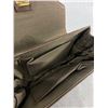 Image 3 : Vintage Leather Handbag with Plastic Handle in Very Good Condition