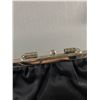 Image 2 : Vintage Black Satin Ladies Evening Clutch Purse