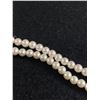 Image 2 : Very Nice Pearl Bracelet with Art Deco Style Clasp and Stones