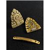 Image 2 : Vintage Rhinestone Duette Art Deco Brooch Pin Dress Clip
