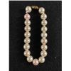 Image 2 : Nice Vintaage Faux Pear Set. Necklace and Bracelet