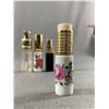 Image 8 : Lot of 4 Vintage Miniature Perfume Bottles. Nina Ricci Limoges France, Etc