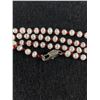 Image 2 : Vintage Pearls and Red Bead Necklace