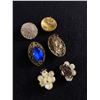 Image 2 : 3 Pairs of Vintage Earrings. 2 are Clip On.