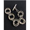 Image 2 : Vintage Silvertone Chain Links Bracelet Marked RLL