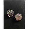 Image 2 : Beautiful Pair of Vintage Crystal Clip on Earrings