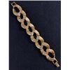 Image 1 : Stunning Gold Tone Chain Links Bracelet
