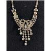 Image 3 : Stunning Vintage Gold Tone And Rhinestone Crystal Necklace and Earring Set