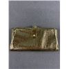 Image 1 : Metallic Gold Women's Vintage Clutch Purse/Wallet In Great Shape