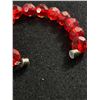 Image 2 : Vintage Mod Red Beads Bracelet