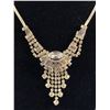 Image 2 : Vintage Rhinestone Silvertone Necklace