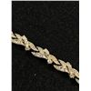 Image 2 : Beautiful Vintage Rhinestone Bracelet with Safety Chain. Needs Re-Attachment