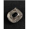 Image 2 : Vintage Rhinestone With Black Center