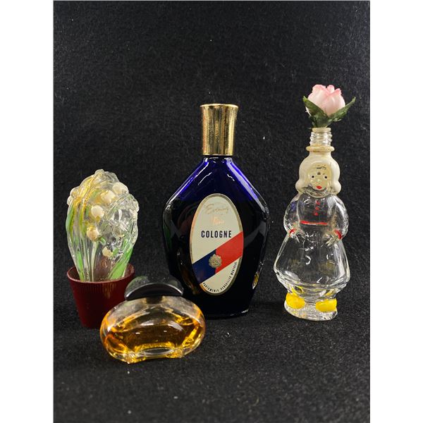 Lot of Vintage Interesting Perfume Bottles