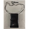 Image 1 : Vintage 1990's Black Shoulder Bag Wallet./Purse