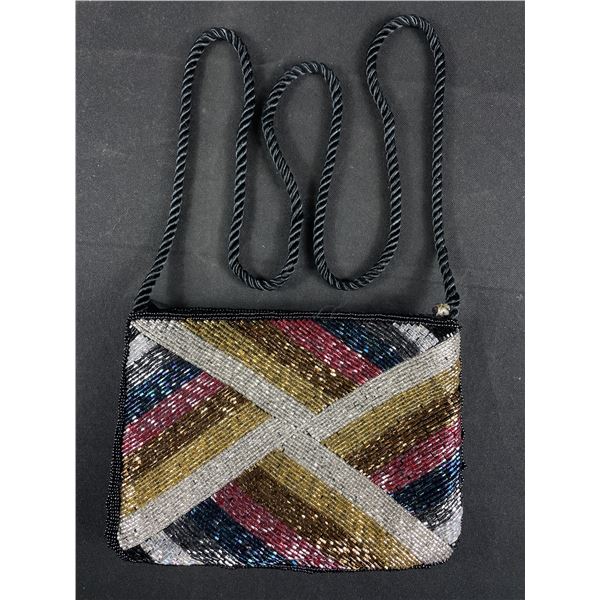 Beautiful Vintage Beaded Purse/ Evening Bag in Great Shape