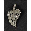 Image 1 : Lovely Vintage Rhinestone Leaf Brooch