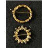 Image 2 : 2 Beautiful Vintage Rhinestone Brooches.