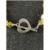 Image 2 : 2 Vintage Fall Colours Crystal Bracelets. 1 Stretch and 1 with Clasp