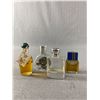 Image 1 : Lot of 4 Vintage Perfume Bottles. Some with Contents