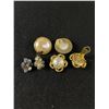 Image 2 : Lot of 3 Pairs of Vintage Earrings