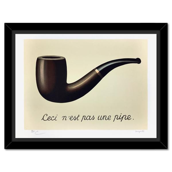 La Trahison des Images (The Treachery of Images) by Rene Magritte (1898-1967)
