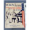 Image 2 : Lets Join the Army Manual and 1944 Letter from Wichita Falls, Texas