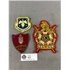 Image 1 : Vintage Cloth Patches - Member PRC, USA Air Combat Commando, Masonic