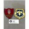 Image 2 : Vintage Cloth Patches - Member PRC, USA Air Combat Commando, Masonic