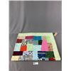Image 1 : Gorgeous Unsued Mennonite Community Handcrafted Quilt - 52" x 40"