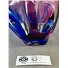 Image 3 : Fabulous Heavy Blown Glass Handkercheif Bowl - Approx 7" x 7"