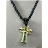 Image 2 : Abalone Cross Necklace