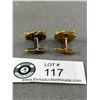 Image 2 : Gold Nugget Cufflinks