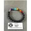 Image 2 : New 8mm Lava Chakra Bracelet