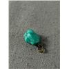 Image 2 : Signed 14K Gold Turquoise Pendant