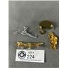 Image 2 : Vintage Animal Brooch Lot