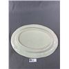 Image 2 : Vintage English Blue Fleur Ware 16.5"L Platter