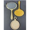 Image 2 : Vintage Otagiri Laquerware Music Box & Golf Stationary Box Plus 3 French Ivory Handled Mirrors (1 mi