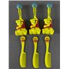 Image 1 : Vintage Walt Disney Productions Winnie The Pooh Comb & Brush Sets. Made In Hong Kong