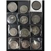 Image 1 : 13 Vintage Canadian Trade Dollars