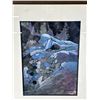 Image 2 : 2 Framed Pictures - 15" x 12" "Artic Landscape" Polar Bear By Robert Bateman & 17" x 20" Signed  "Sp