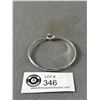 Image 2 : Sterling Silver Bangle Marked Ster.