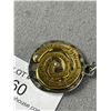 Image 2 : Giant Silver Plated or Stainless Steel with Gold Life Pendant