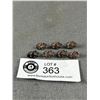 Image 1 : Collection of 7 Sterling Silver Panda Bear Pins ll Marked Sterling ETA