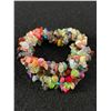 Image 2 : 2 Tumbled Natural Stones Triple Strand Bracelets