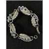 Image 2 : Gorgeous Silver Plated with Rhinestones Necklace & Bracelet