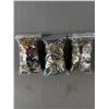 Image 1 : 3 Small Bags of Miscellaneous Costume Jewlery Parts, Etc