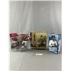 Image 1 : 2 McFarlan Baseball Figures New in Package + Dee Gordon Bobble Head New in Box